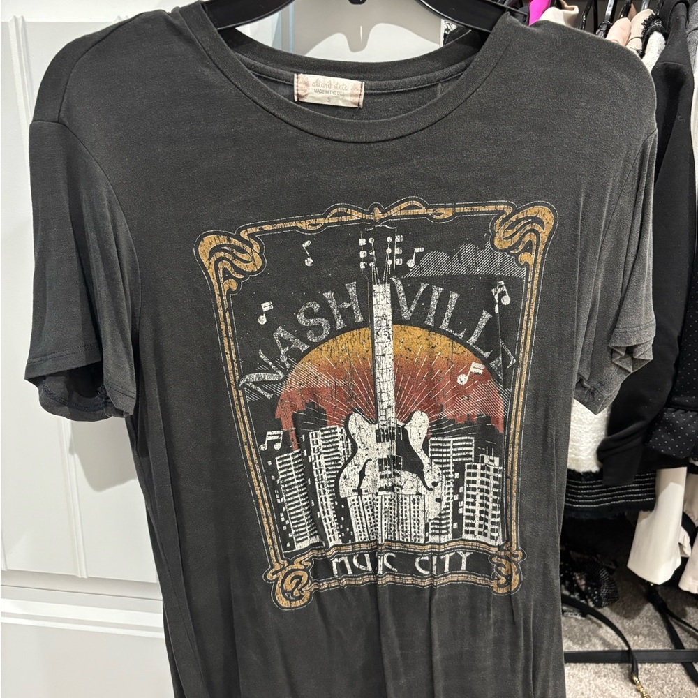 Altar'd State Charcoal Graphic Tee